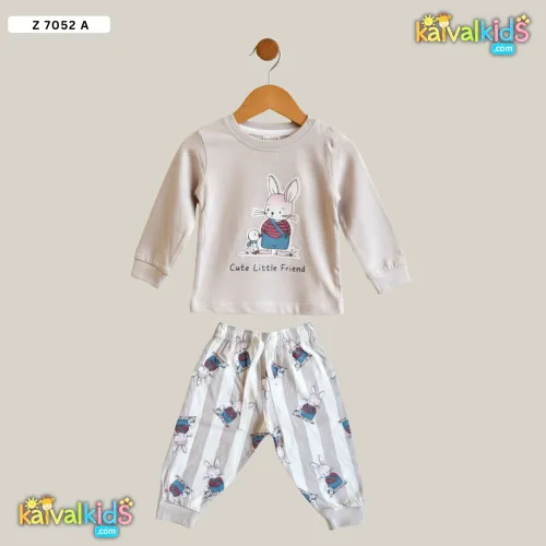 Full-Sleeve Pajama Set - Z 7052 A