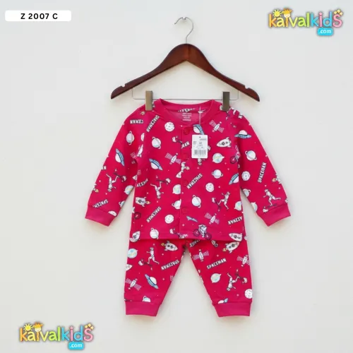 Baby Boys Full Sleeve Shirt with Matching Pants Clothing Set - Z 2007 C