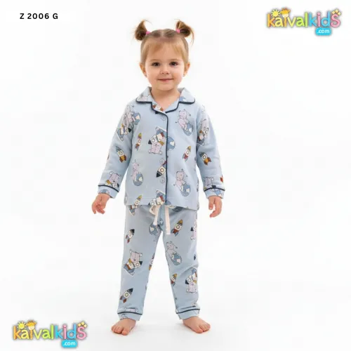 Toddler Long-Sleeve Pajama Set - Z 2006 G