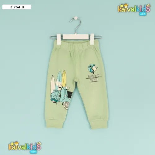 Kids Graphic Cotton Leggings - Z 754 B