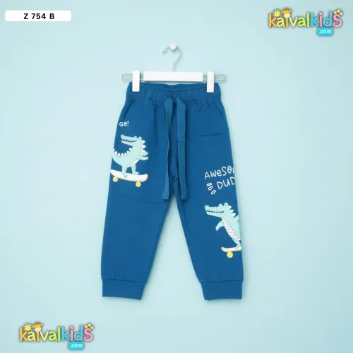 Kids Graphic Cotton Leggings - Z 754 B