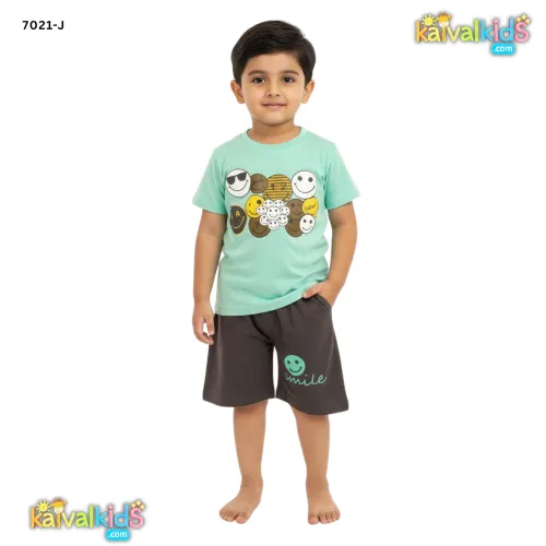 T-Shirt and Shorts - 7021-J