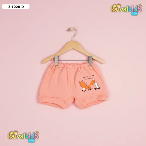 Baby Boys Girls Cotton Shorts Printed Half Pants Bloomers- Z 1029 D