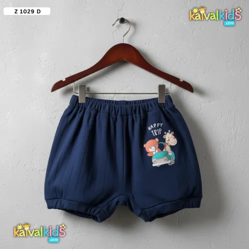 Baby Boys Girls Cotton Shorts Printed Half Pants Bloomers- Z 1029 D