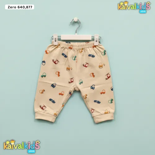 Kids Cotton Printed Leggings Elastic Waist Casual Comfortable Baby Pants ZERO 640/877