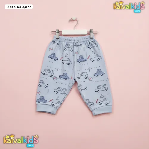 Kids Cotton Printed Leggings Elastic Waist Casual Comfortable Baby Pants ZERO 640/877